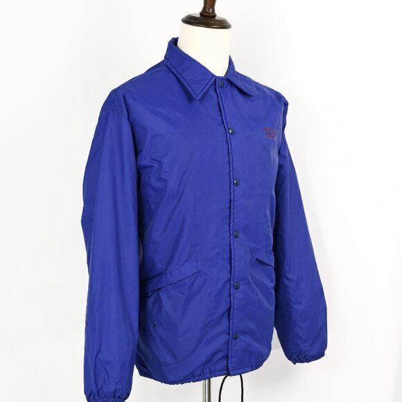 Men's Vintage Pla-Jac by Dunbrooke Blue Snap Button Jacket - L - Picture 3 of 8